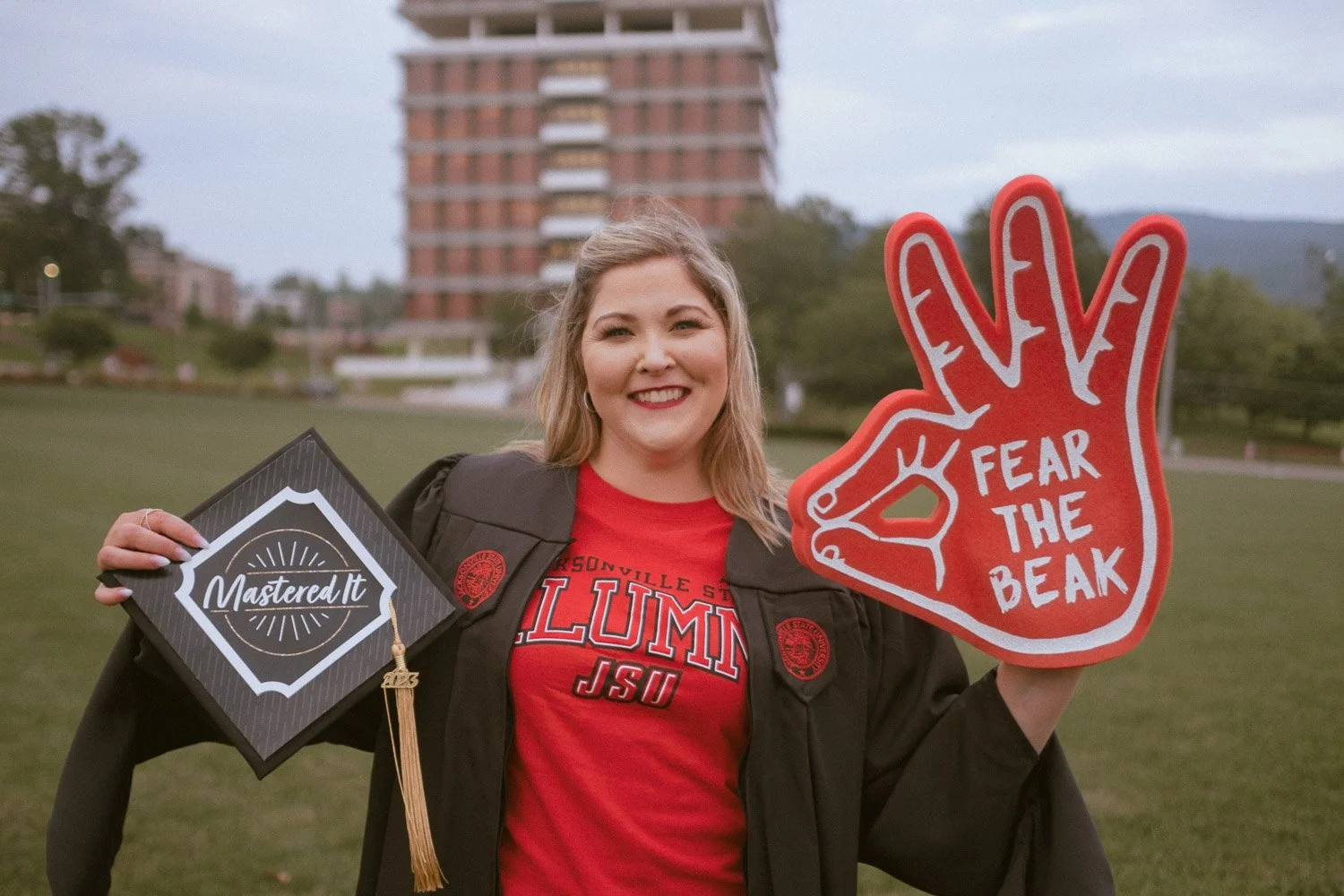 Jacksonville State University Alabama Graduation Portraits