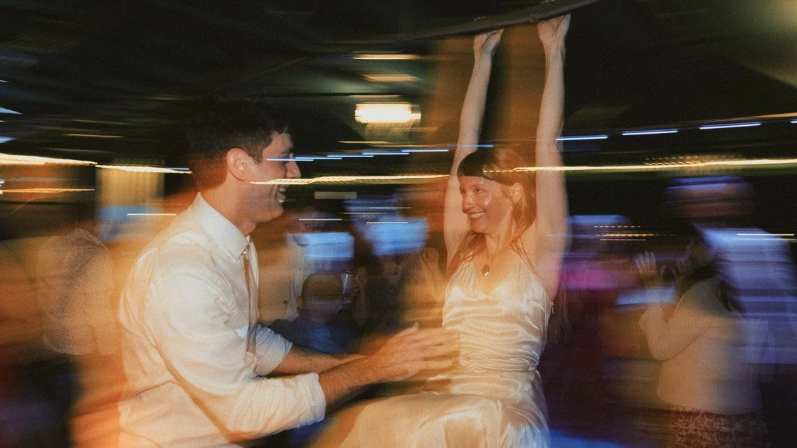 A Boston Harbor Wedding Reception on the Northern Lights