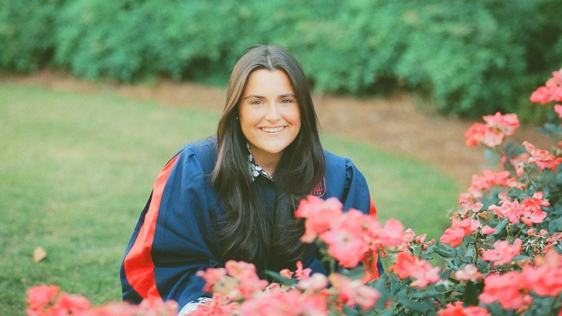 Graduation Portraits at Ole Miss and Rowan Oak in Oxford, Mississippi
