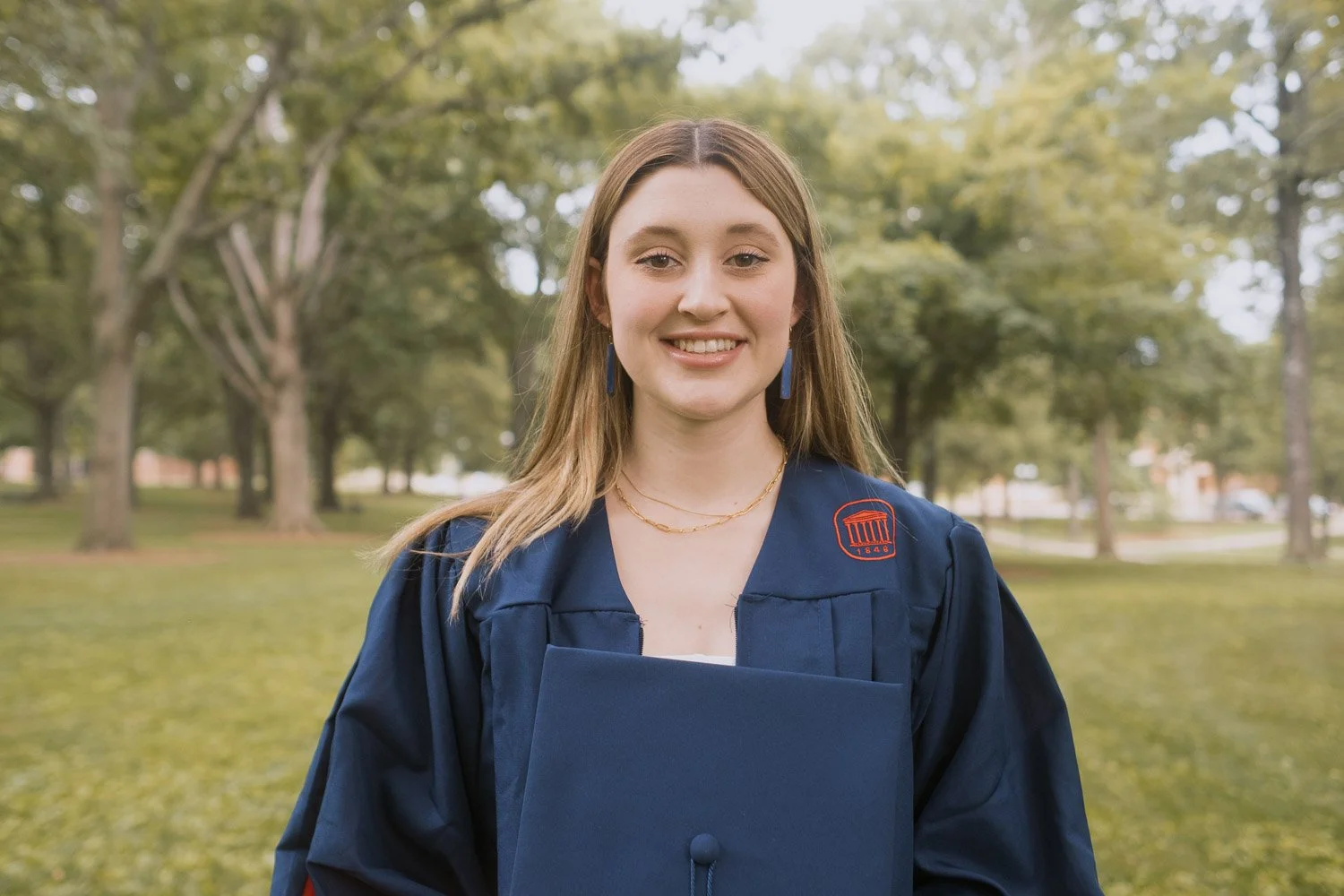 Ole Miss Oxford Mississippi Graduation Portraits