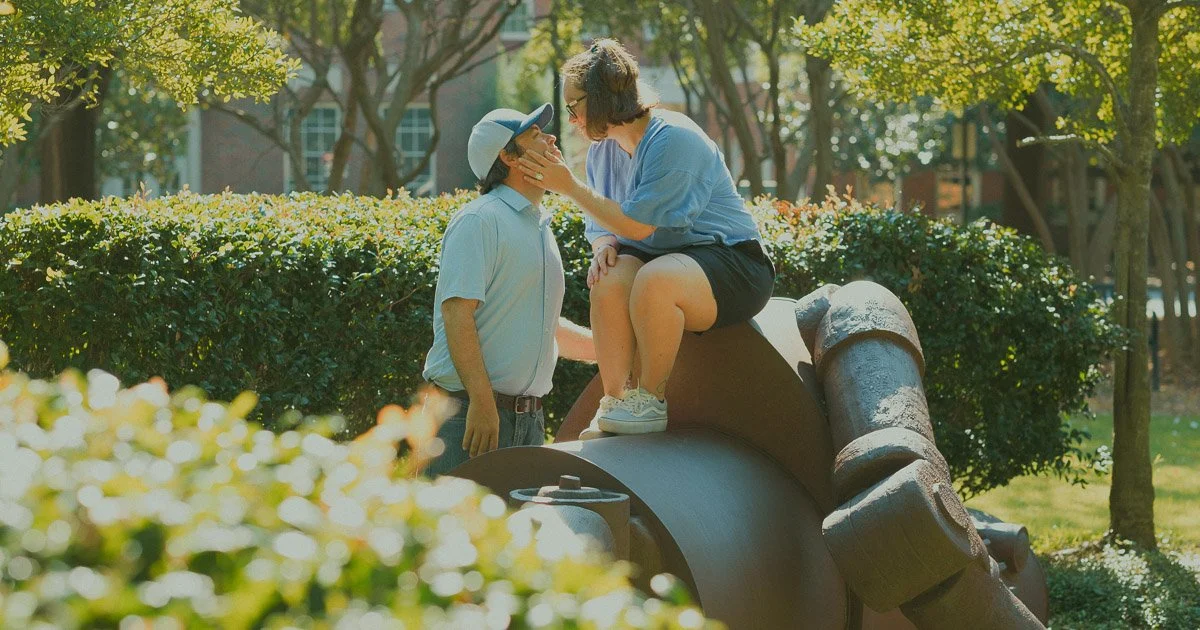 University of Alabama Tuscaloosa Engagement Photography