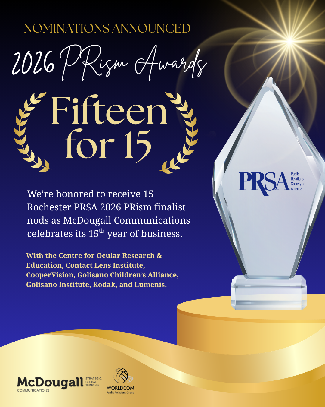2026 PRism Nominations Revealed