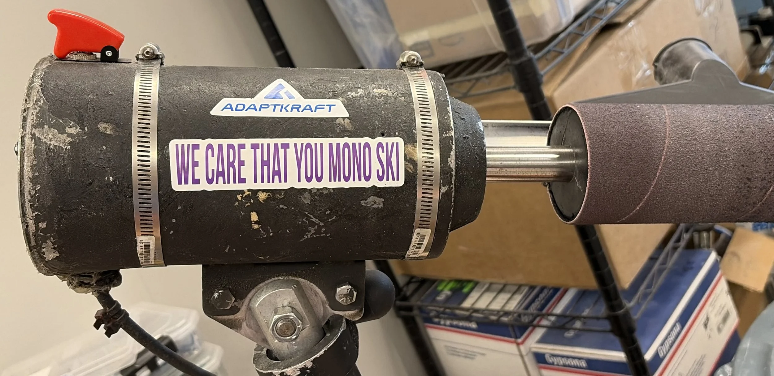 Adaptkraft “Trautman” or arbor grinder…essential tool for custom device work