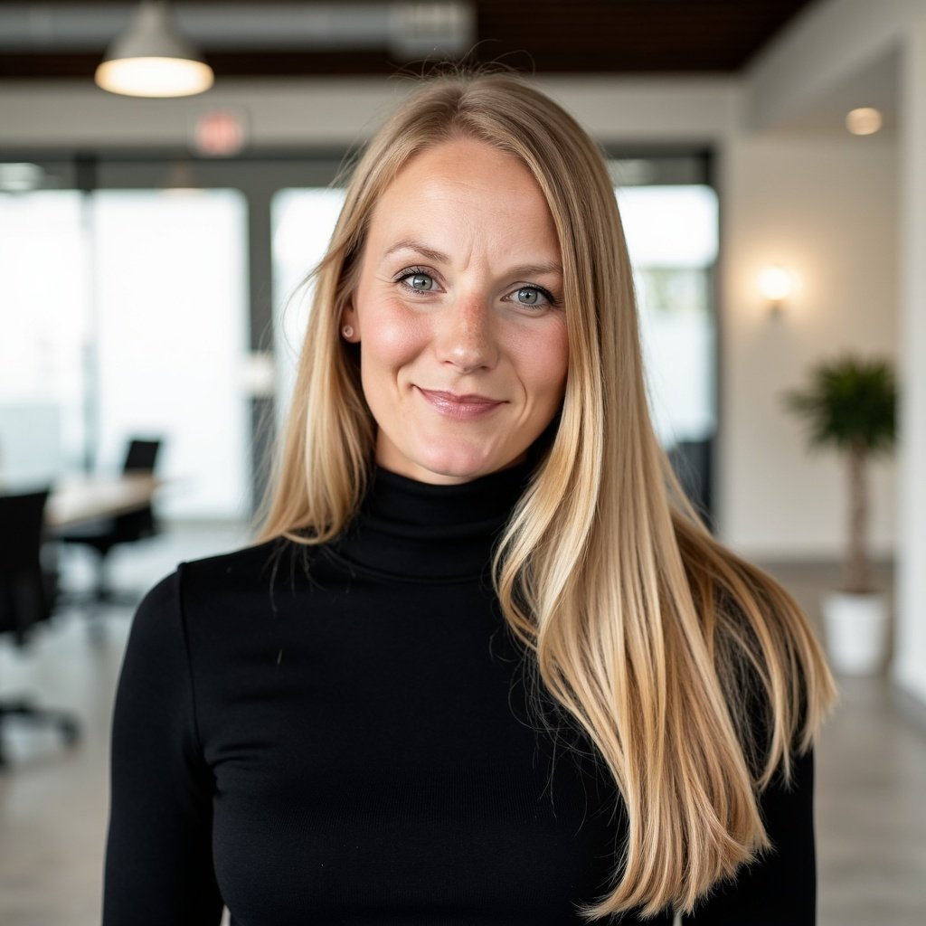 Portrait of Jill Delgado, founder of B2We