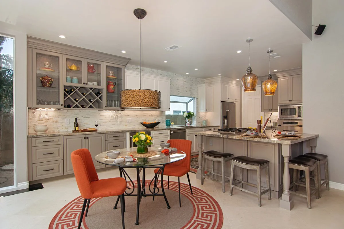 Kitchen and Fireplace Remodel Carmel Valley San Diego