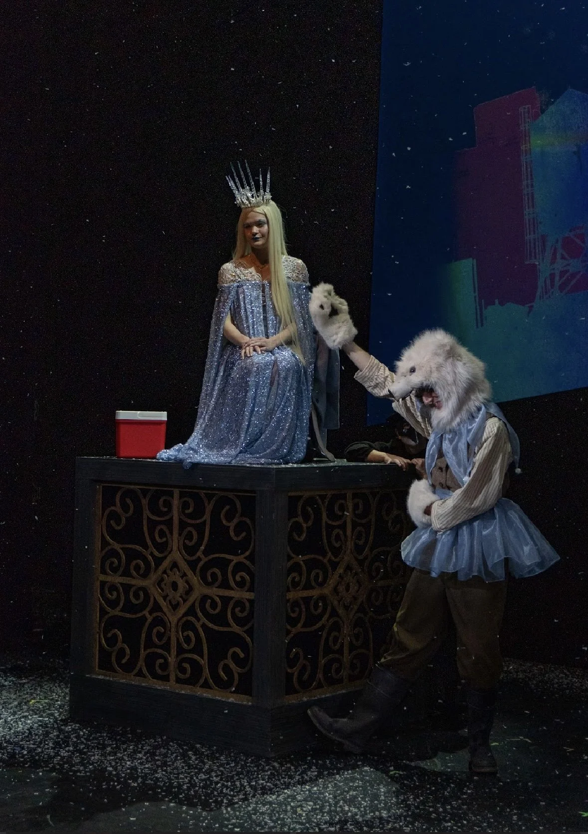 Hans Christian Andersen in "What the Moon Saw"