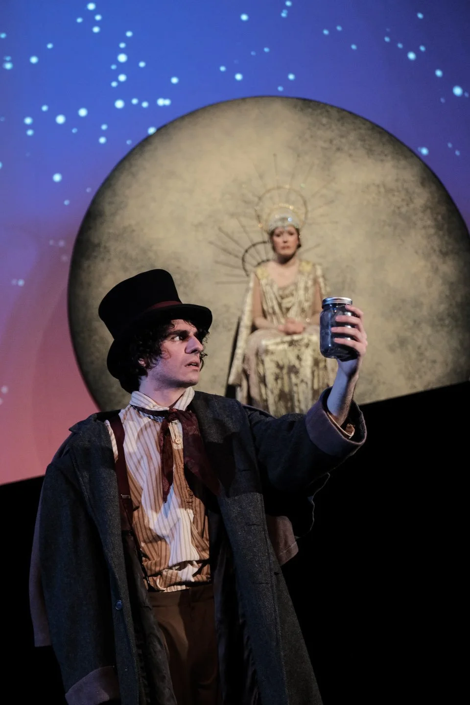Hans Christian Andersen in "What the Moon Saw"