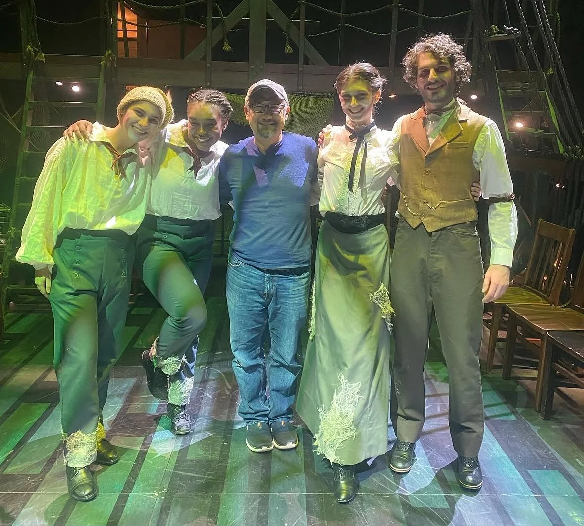 Understudy in "Ghost Ship"