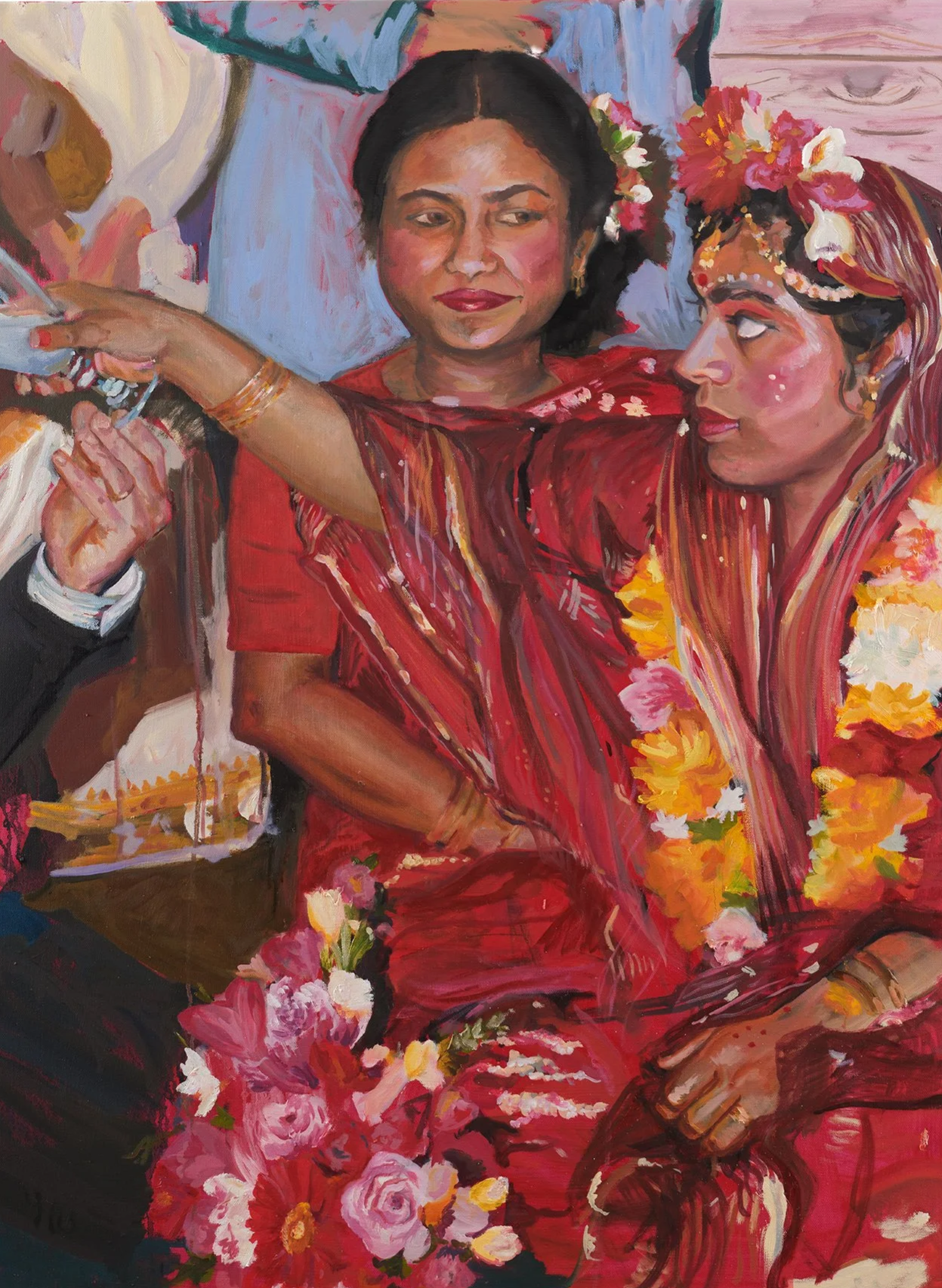 Zara Woodhead, Wedding, oil painting, art
