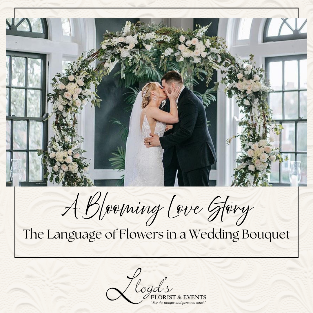 A Blooming Love Story: The Language of Flowers in a Wedding Bouquet