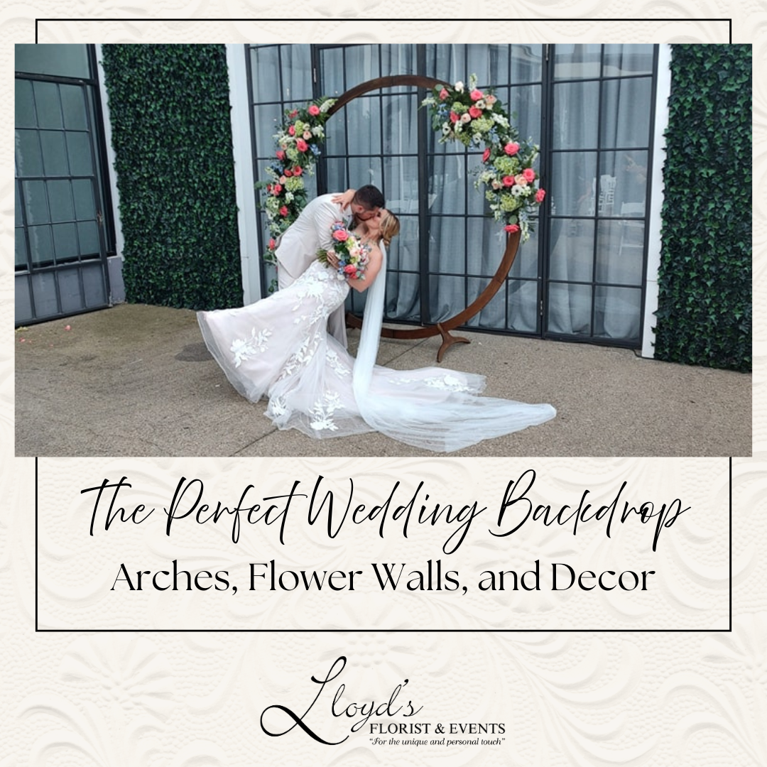 The Perfect Wedding Backdrop: Arches, Flower Walls, and Decor