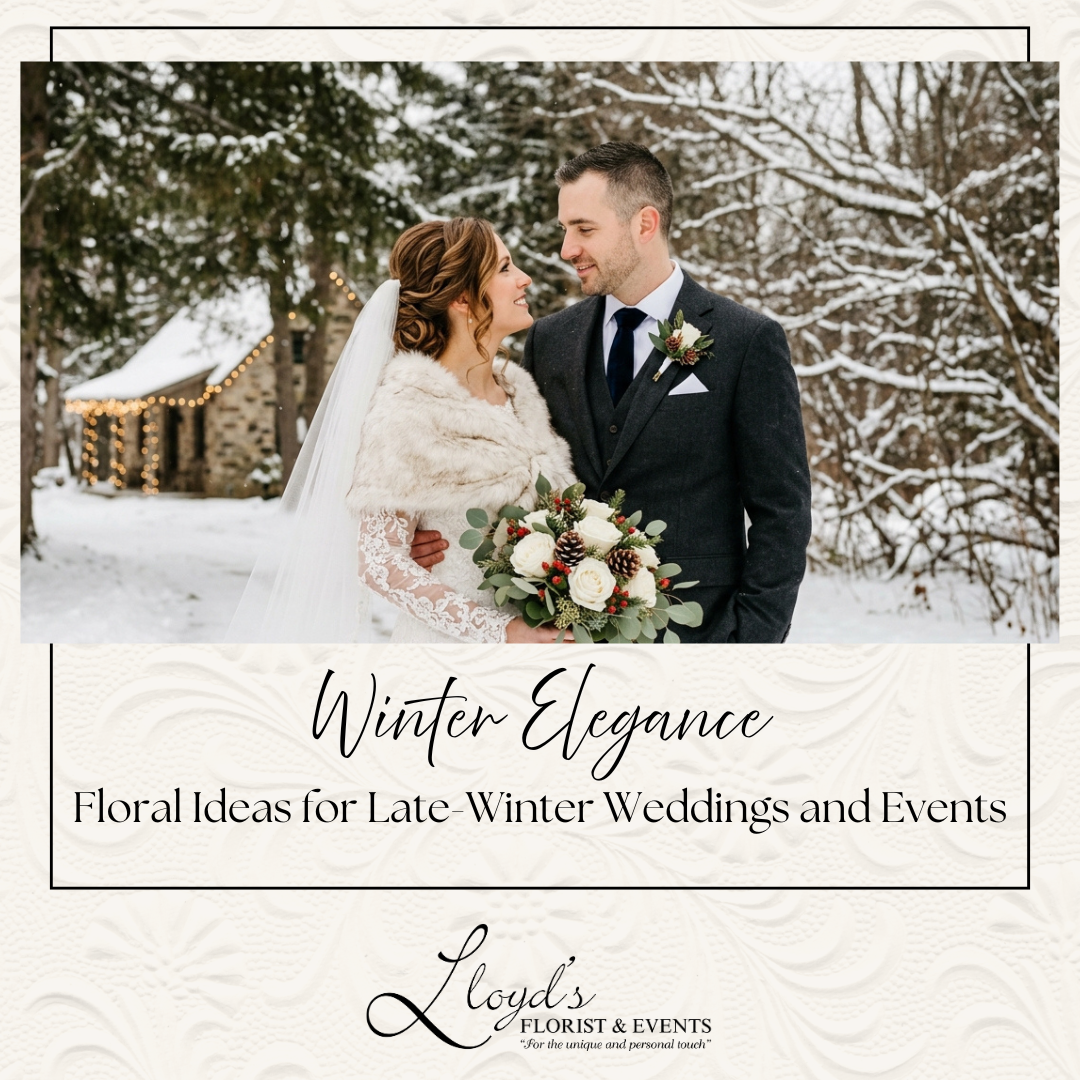 Winter Elegance: Floral Ideas for Late-Winter Weddings and Events