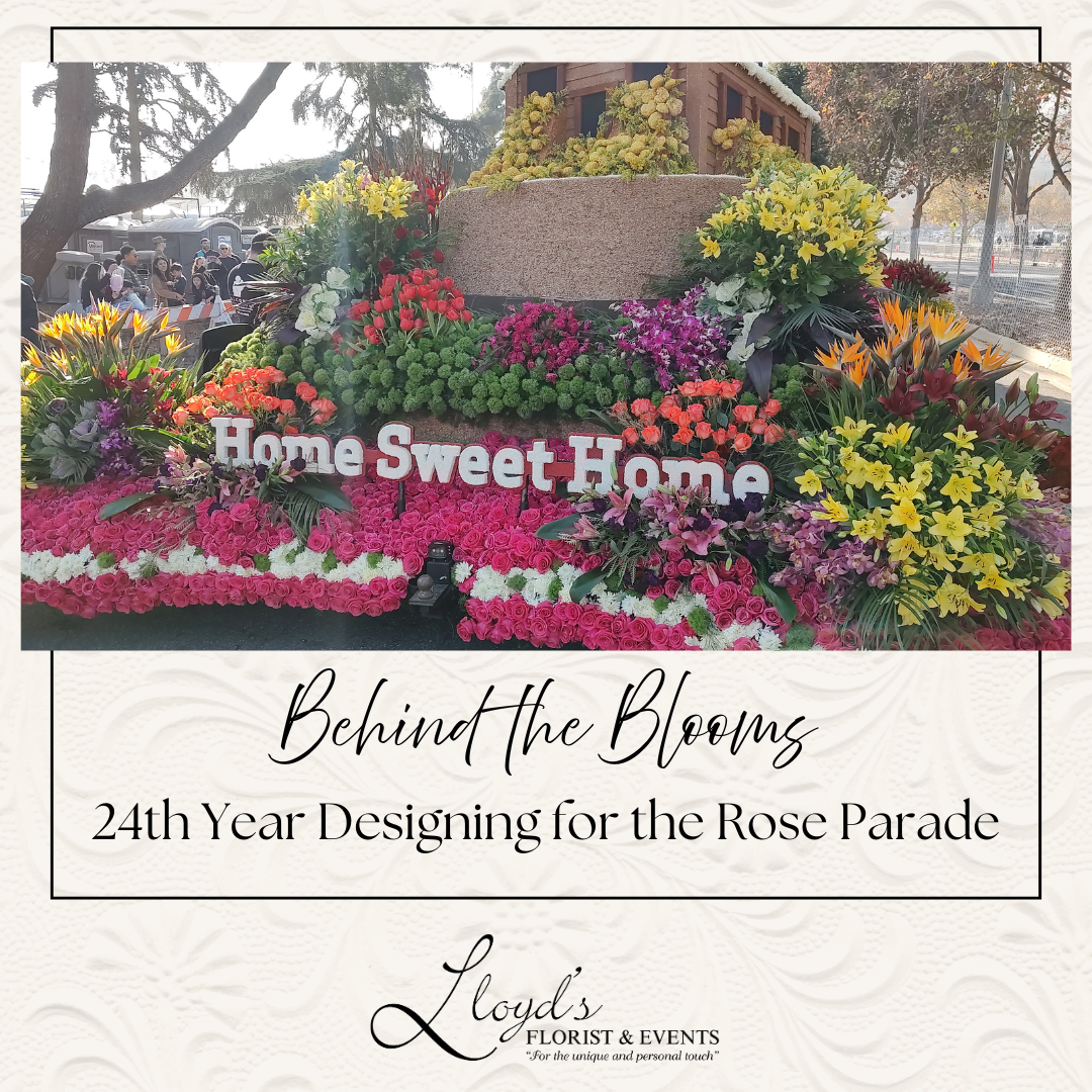 Behind the Blooms: 24th Year Designing for the Rose Parade 