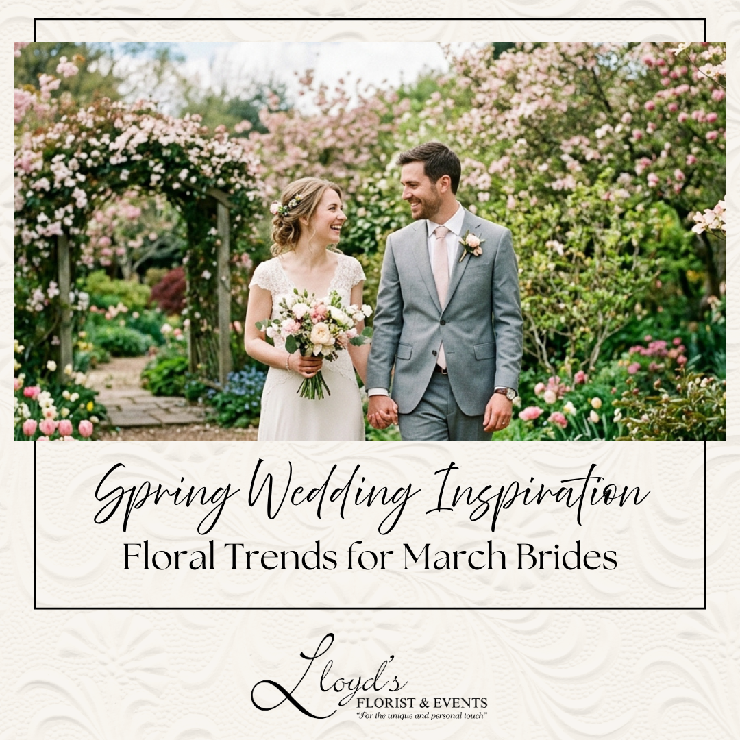 Spring Wedding Inspiration: Floral Trends for March Brides