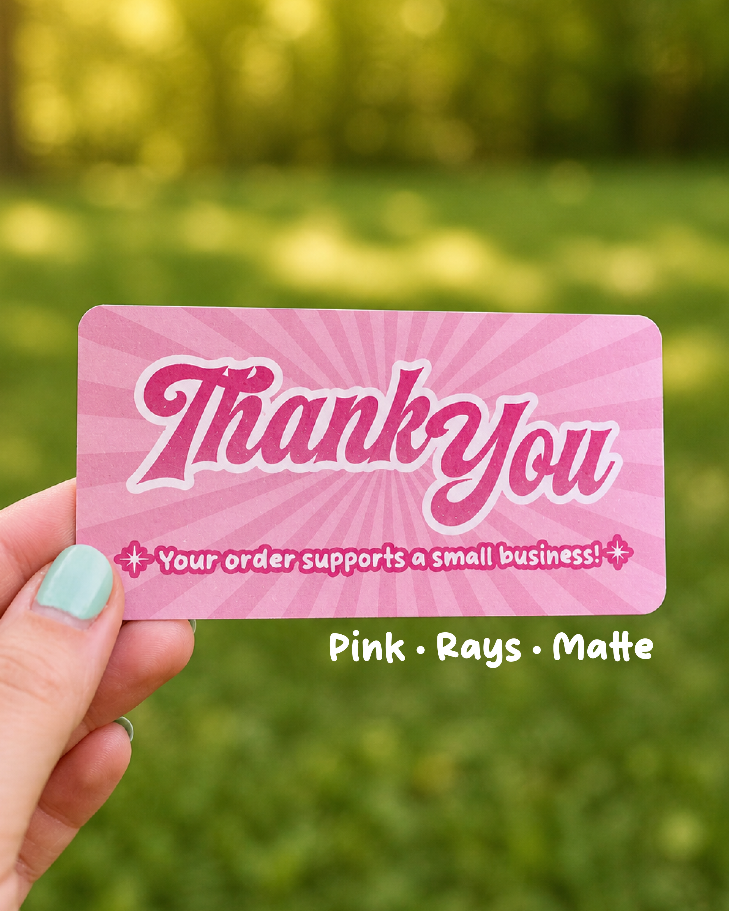 Thank You Inserts • Pack of 20