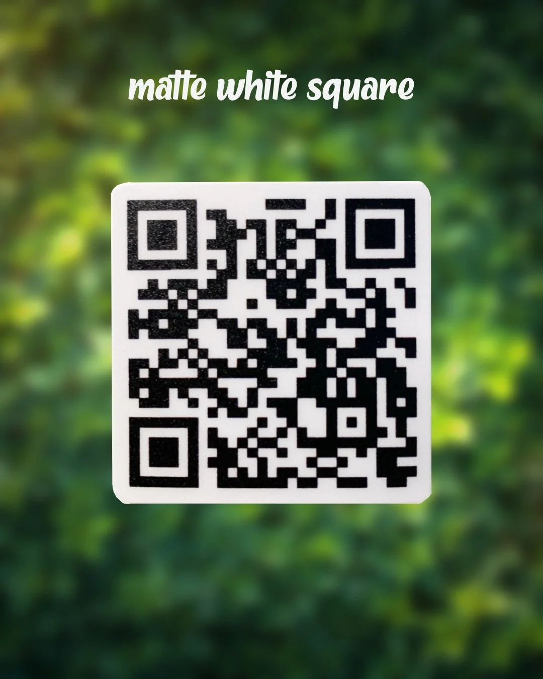 QR Code Sticker • Pack of 25