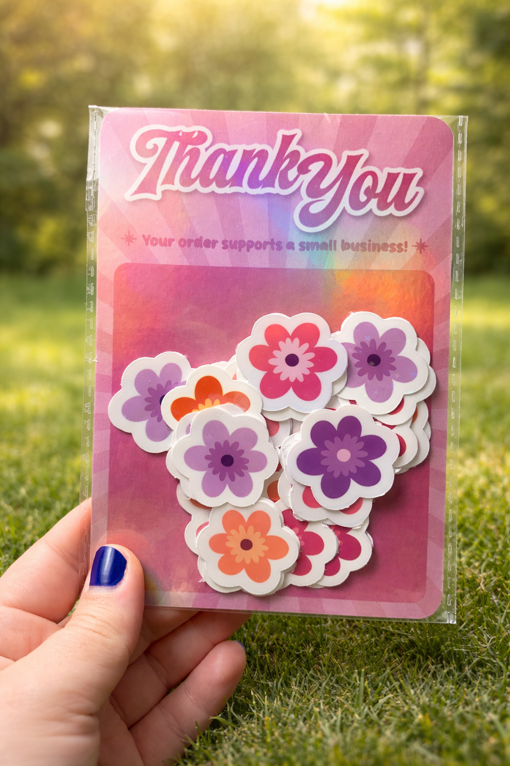 Thank You Display Pack - Pink