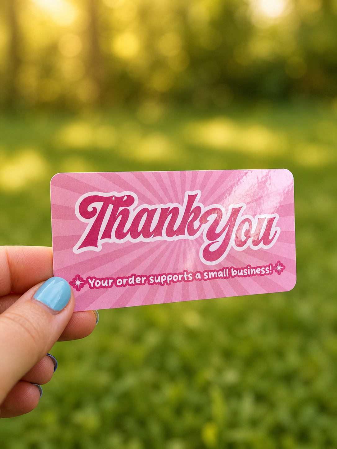 Thank You Insert Rays Pink Glossy.png