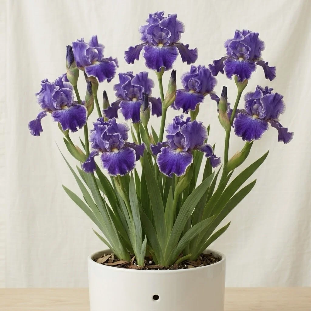 SIBERIAN IRIS 'SILVER EDGE'