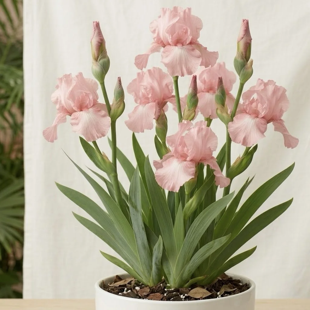 SIBERIAN IRIS 'PINK PARFAIT'
