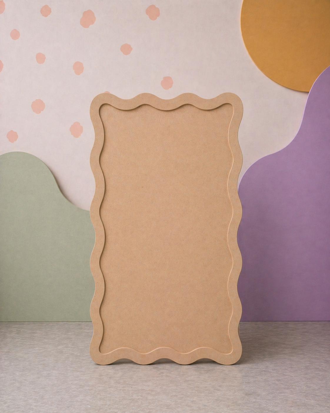Framed wave Board