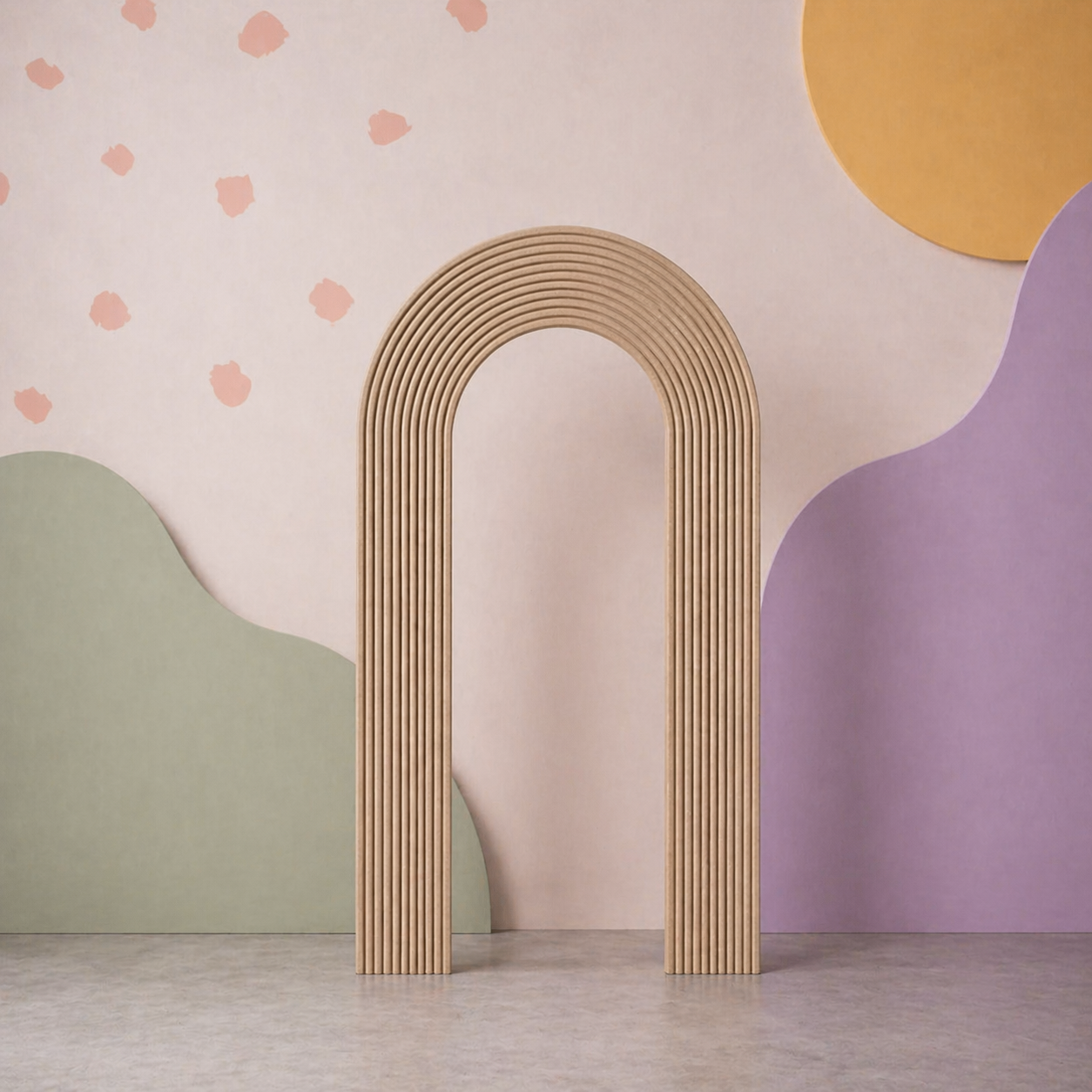 Hollow Rippled Arch