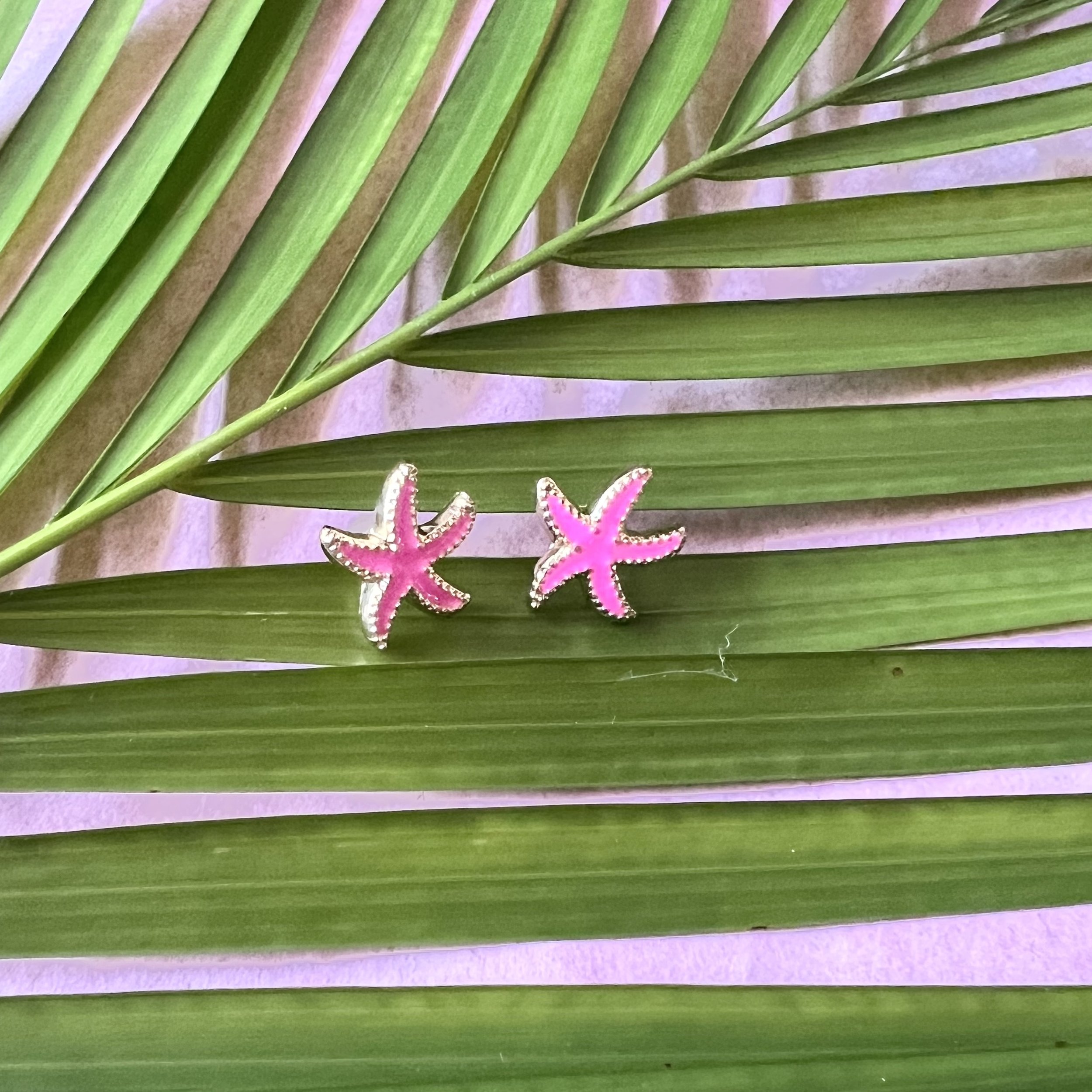 Starfish Kiss Studs