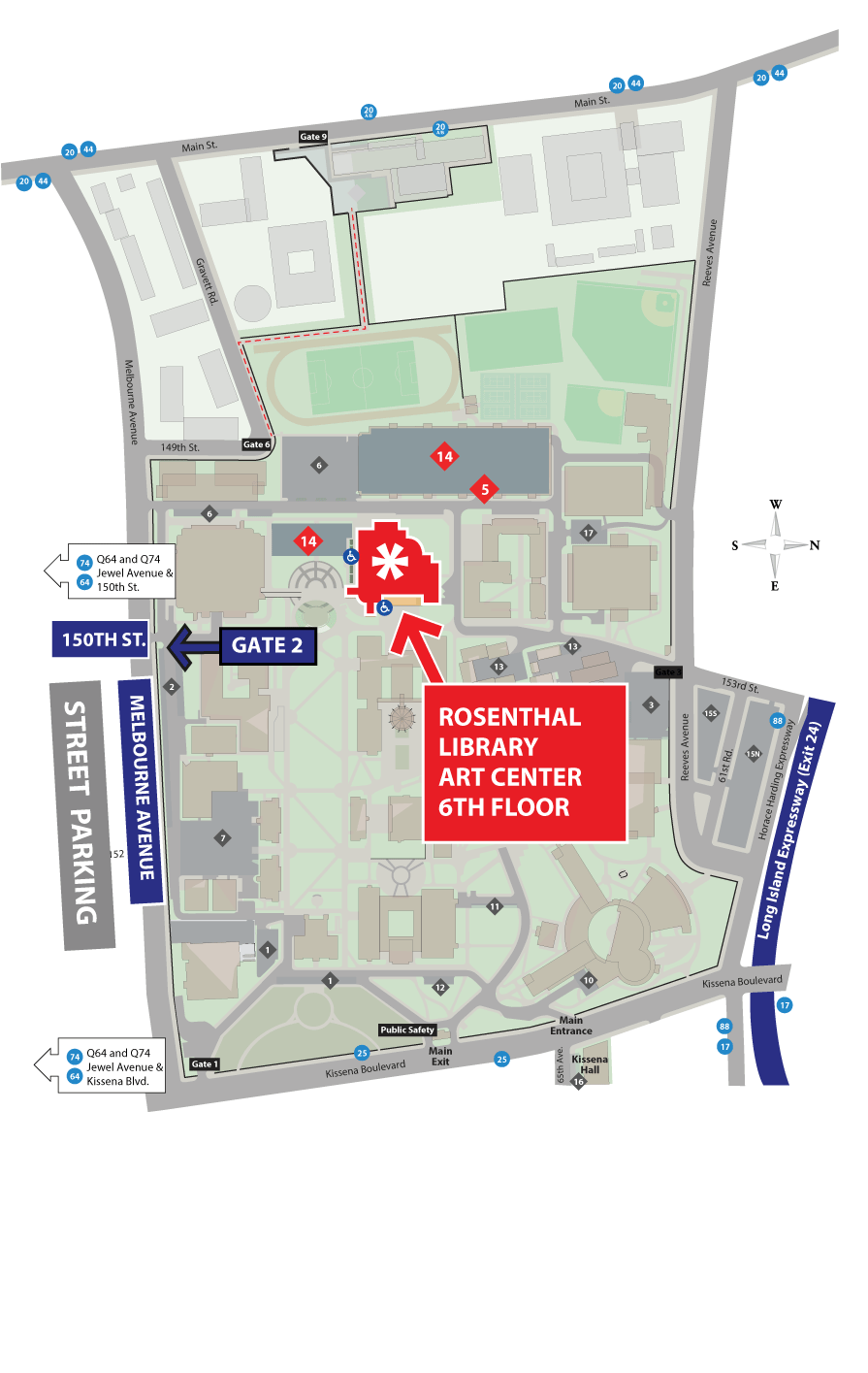 Queens College Art Center at Rosenthal Library