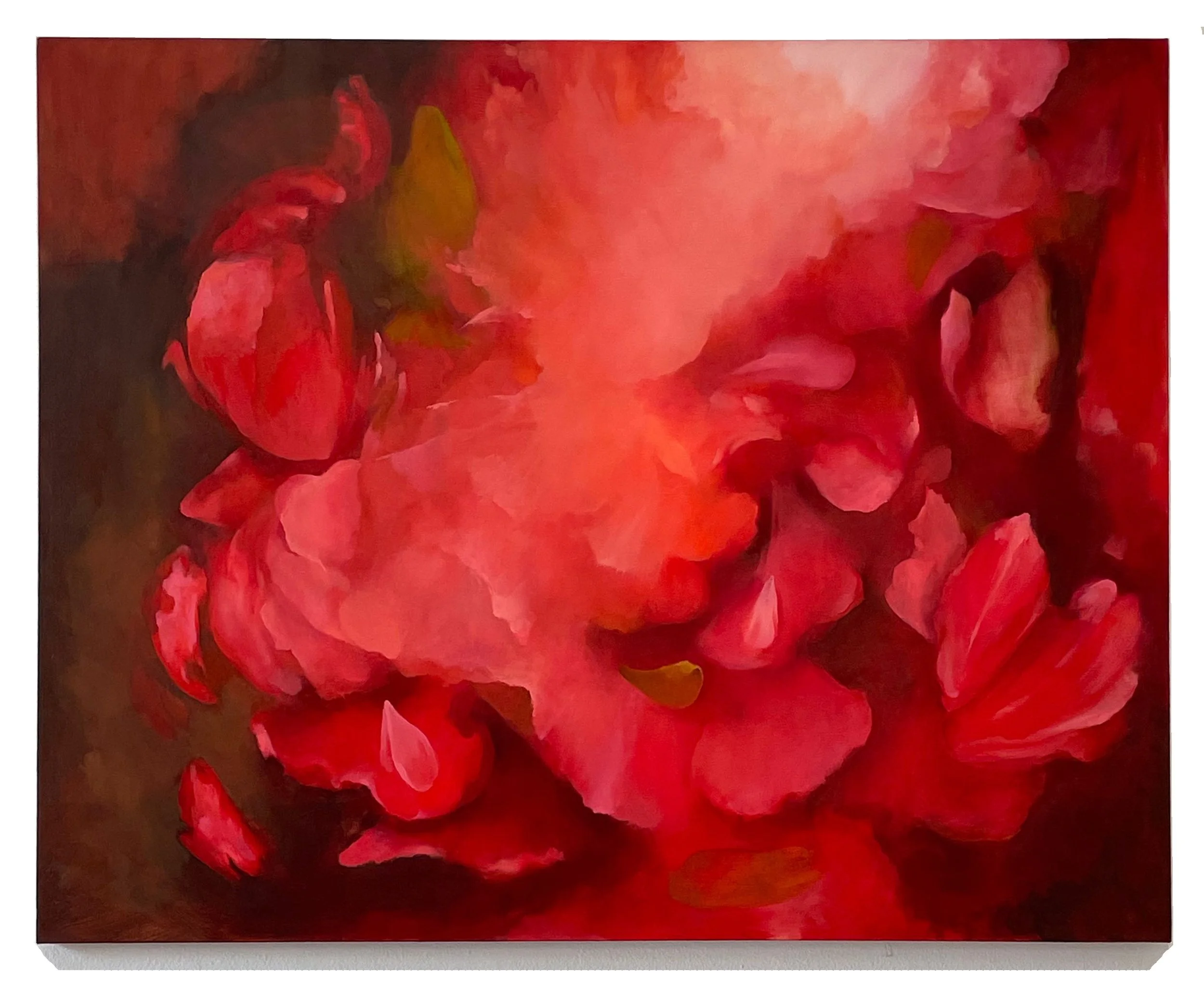  Nature Morte en Rouge  
2023 
oil on canvas 
48 x 60 inches
