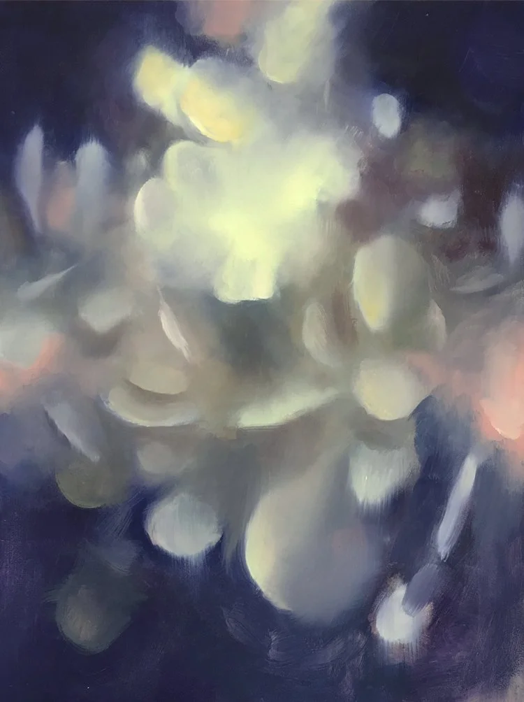  Reflect  
16 in x 12 in  
oil on panel  
(sold)