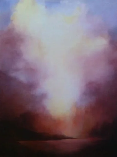  Untitled Landscape No. 7  
40 in x 30in   
oil on canvas