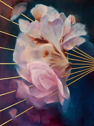  Camelia  
2018 
oil on panel 
16 x 12 inches