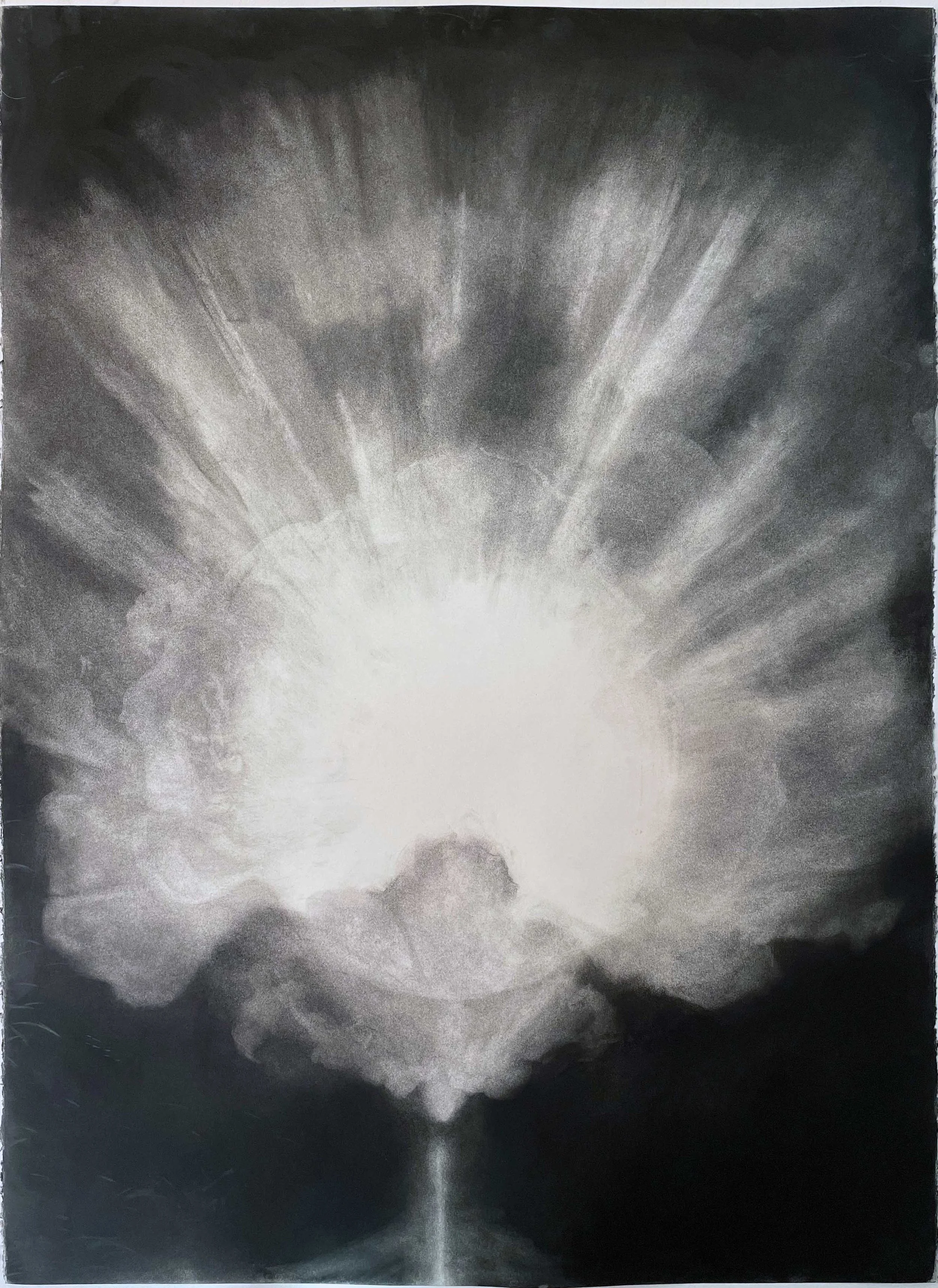  Harvest Moon  
2023 
Charcoal on paper 
30 x 22 inches