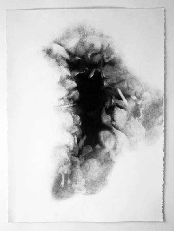  Untitled Portla No. 1  
2018 
charcoal on paper 
30 x 22 inches