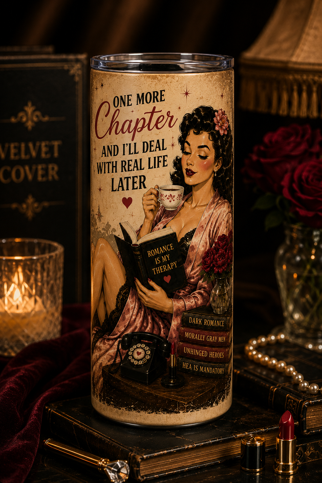 One More Chapter and I'll Deal With Real Life Later™ | 20 oz Skinny Tumbler