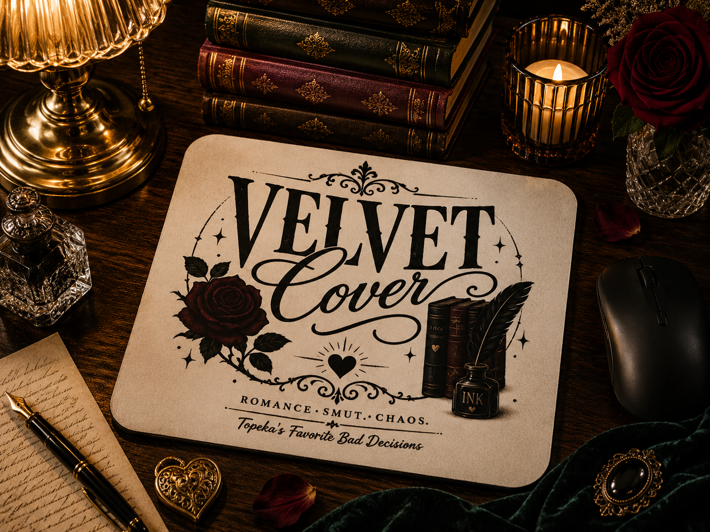 Velvet Cover Signature Mouse Pad | Official Bookstore Collector Edition