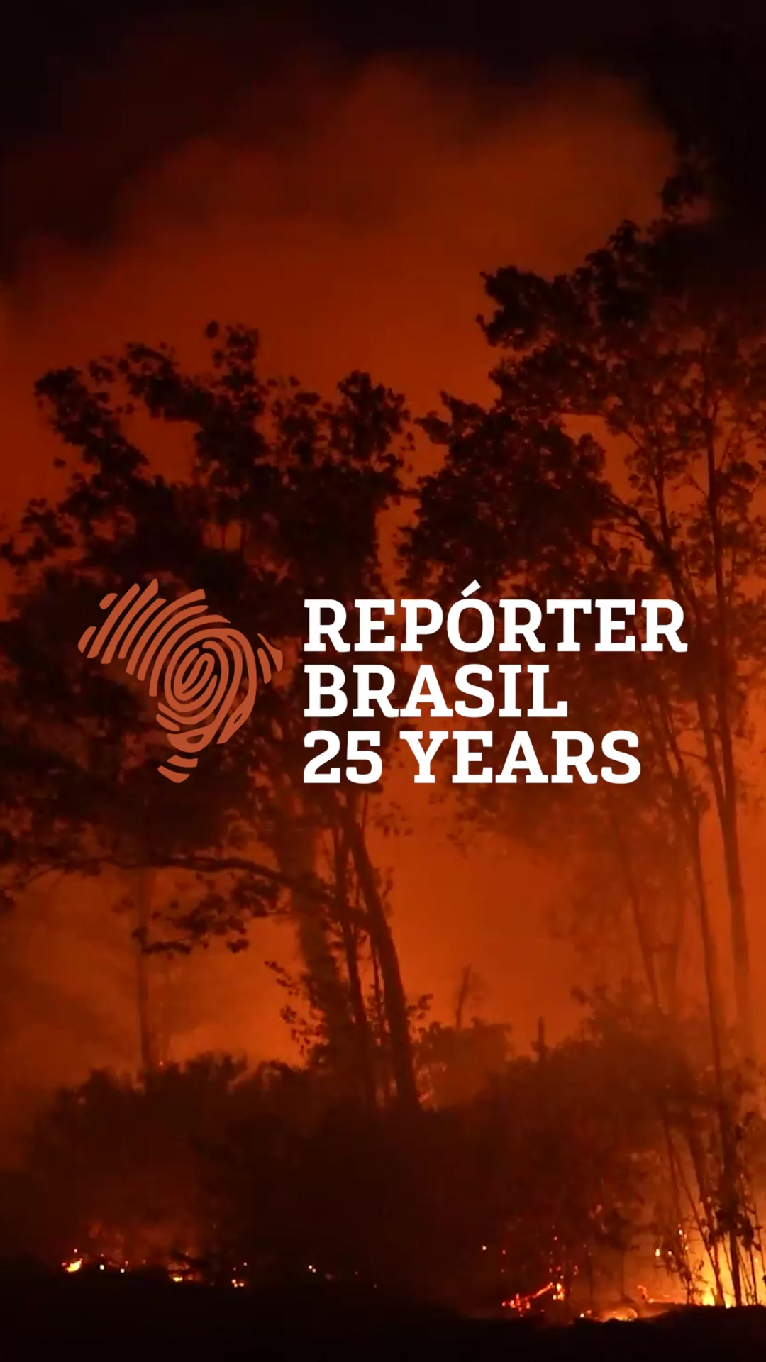 Repórter Brasil 25 Years Campaign