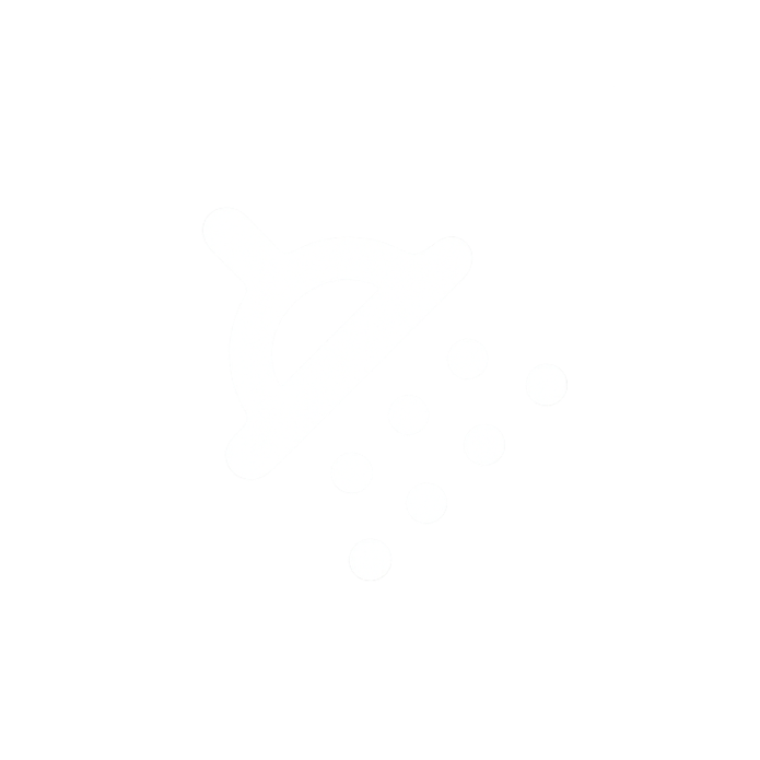 Icon of a showerhead spraying water and water droplets.
