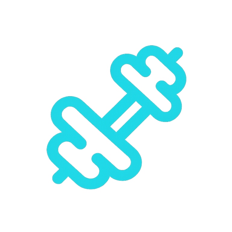 A 3D illustration of a blue DNA double helix structure.