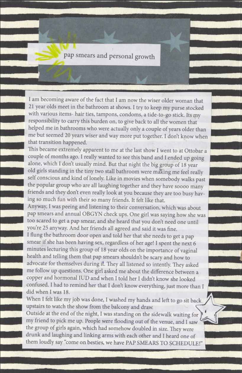 shits & giggles zine page 9