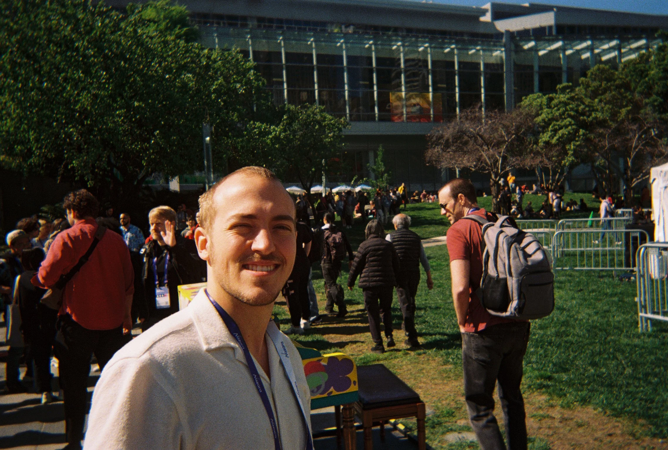 Kendrick Russell at the Game Developers Conference