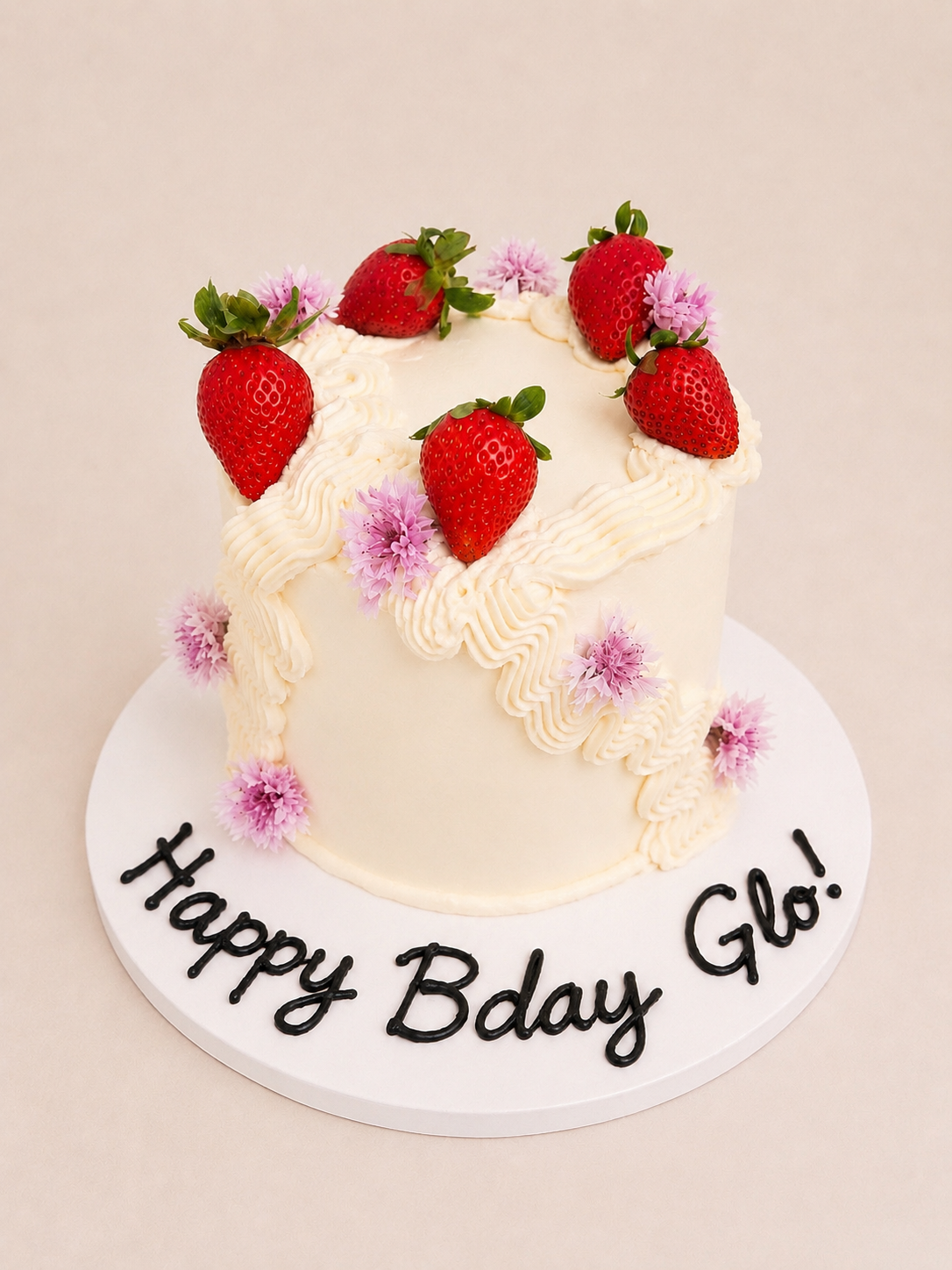 6" inch cake