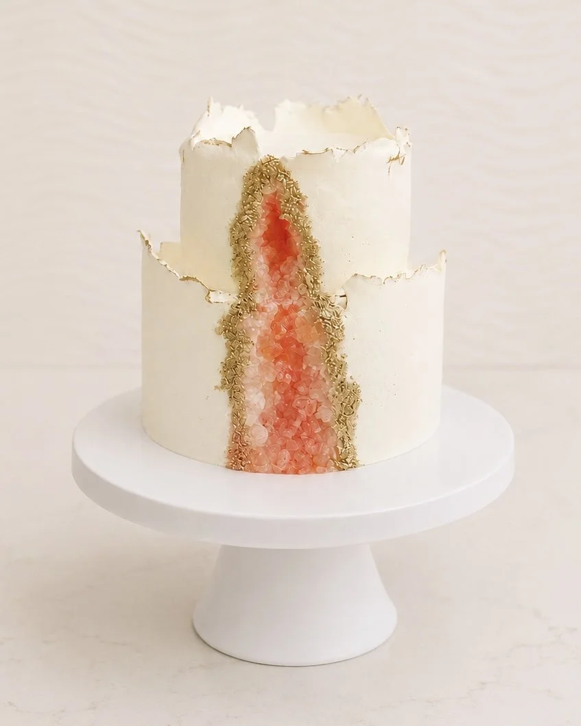 6" + 8" Two Tier Cake