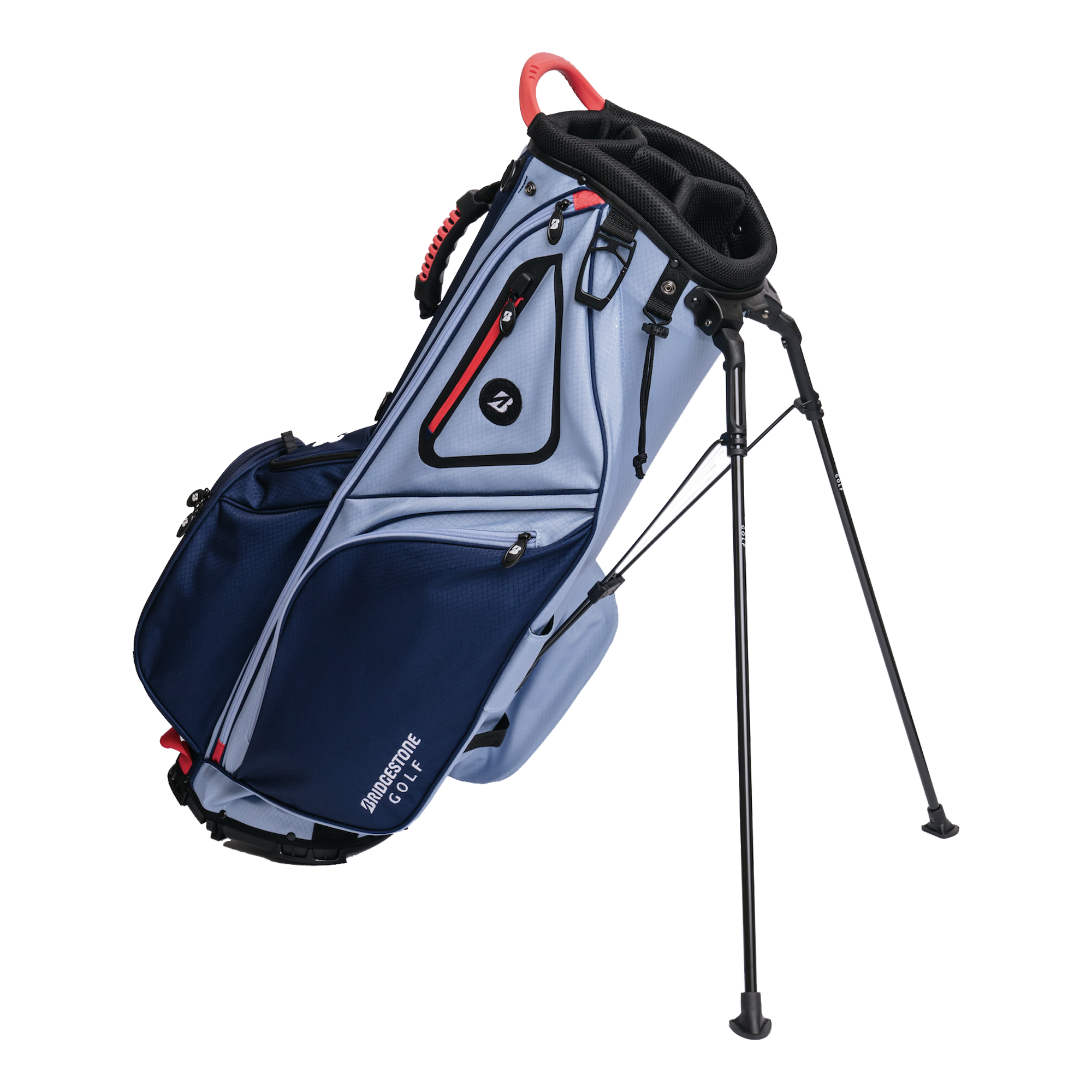 Bridgestone Gambler Lightweight Stand Bag - Navy/Blue