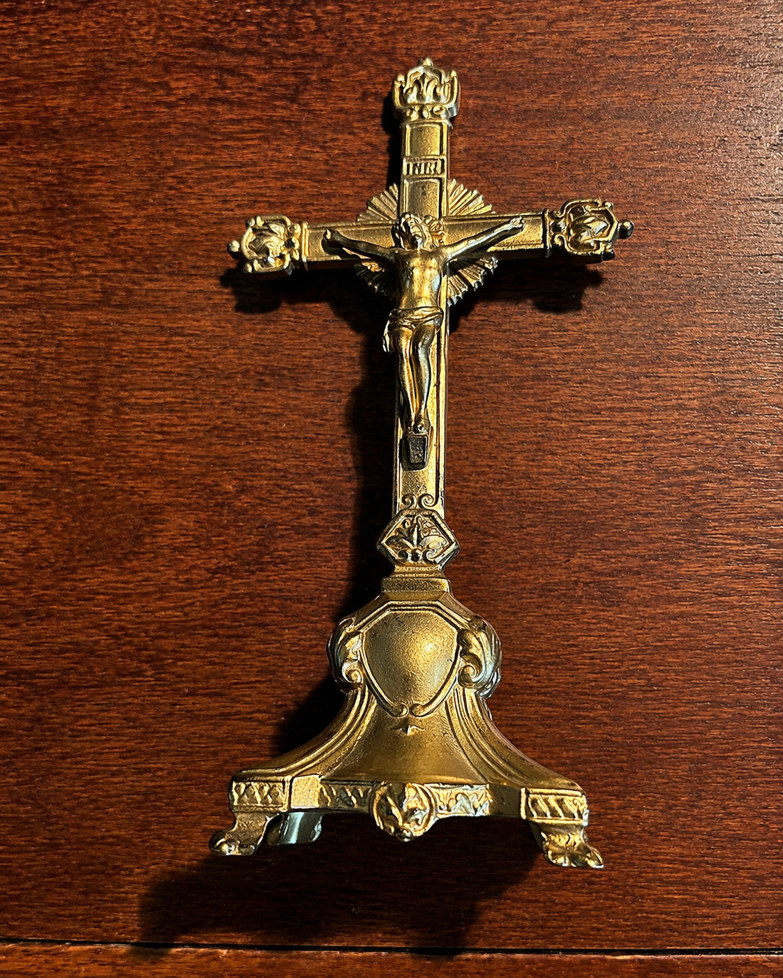 Brass Crucifix