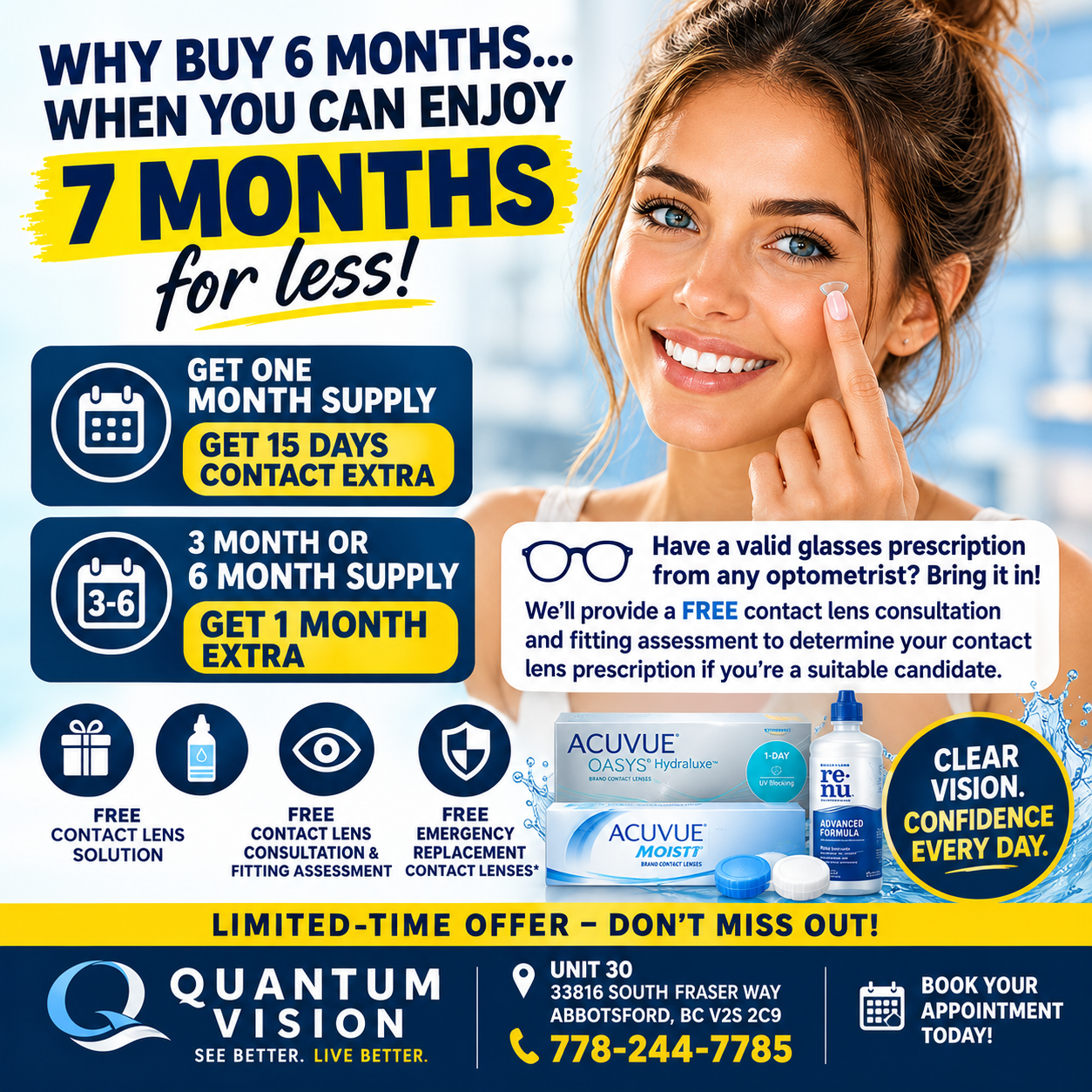 CONTACT LENS PROMO