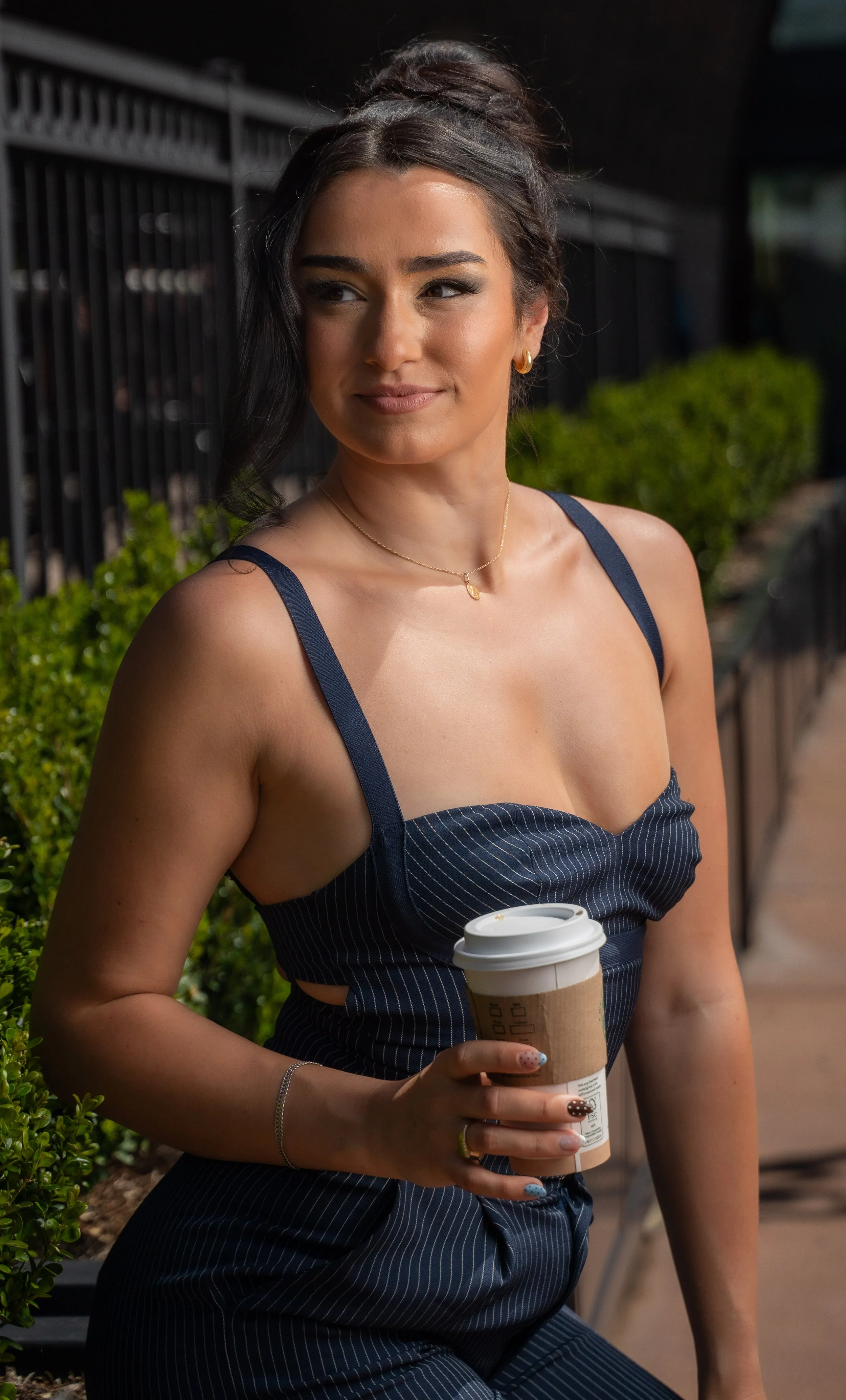 Coffee business owner photography
