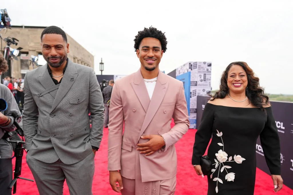 Bryce Young and family