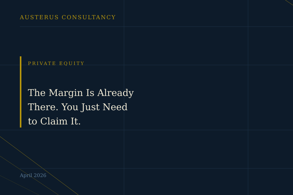 The Margin Is Already There. You Just Need to Claim It.