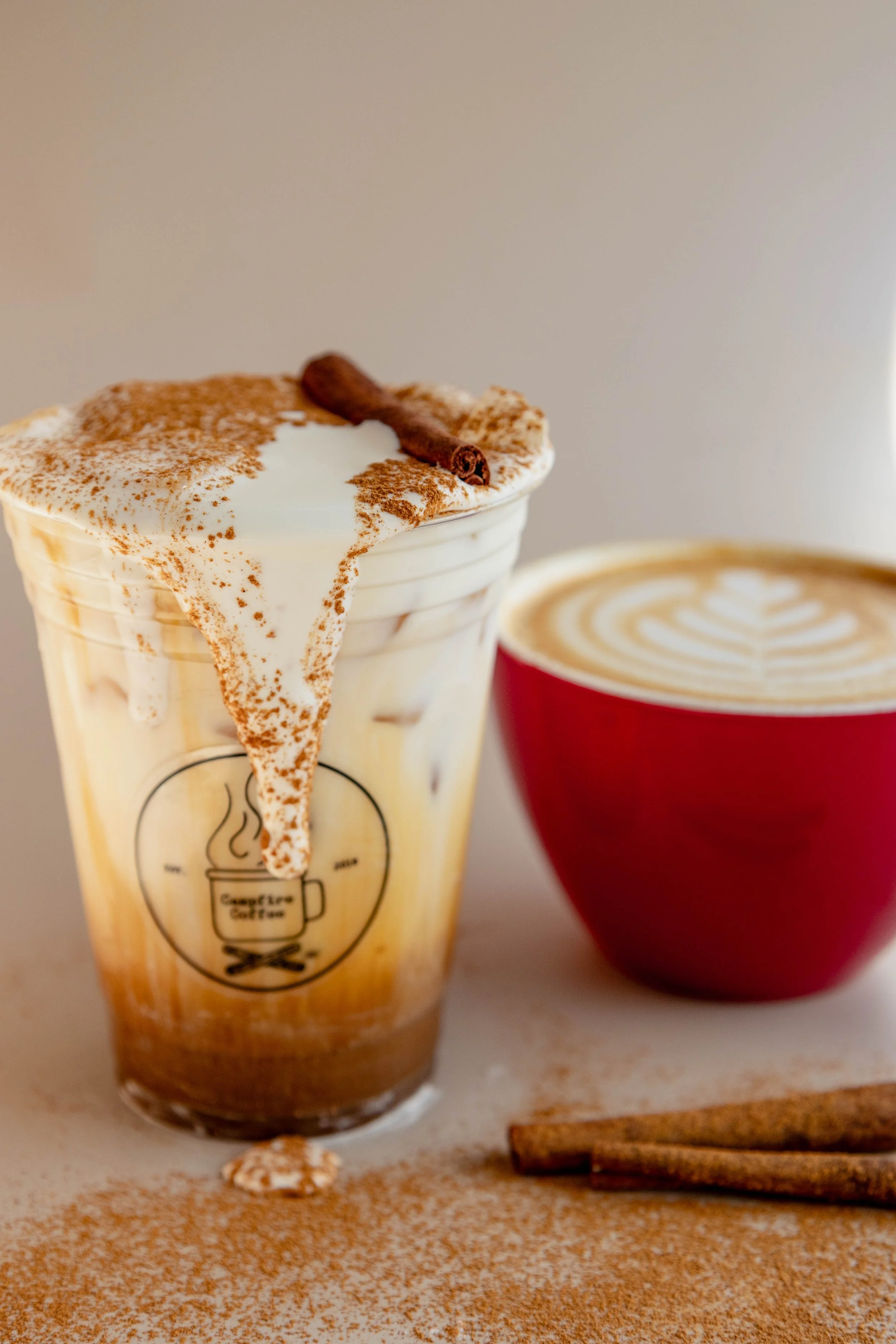 Cinnamon Roll Latte